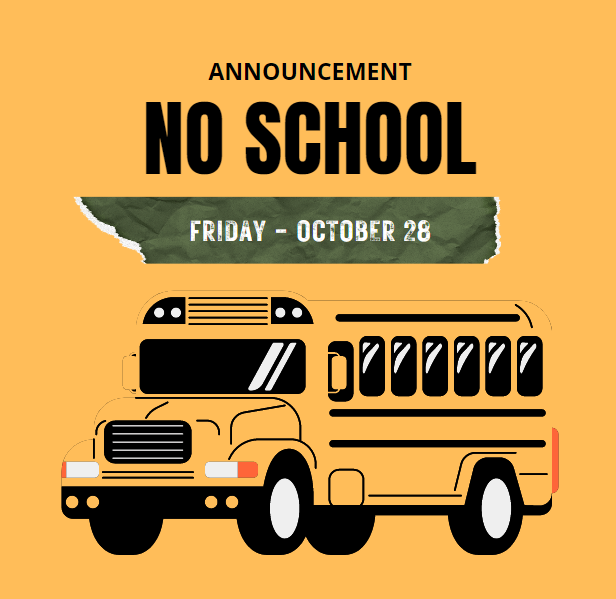 No School October 28