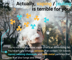Vaping/Juuling Presentation During Open House